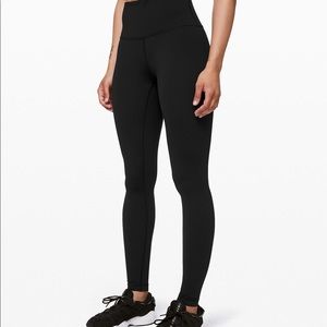 Lululemon Wunder Under Leggings Size 4 28”